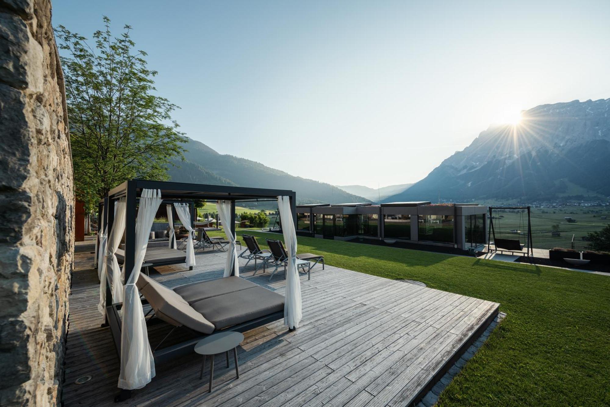 Mohr Life Resort Lermoos Esterno foto